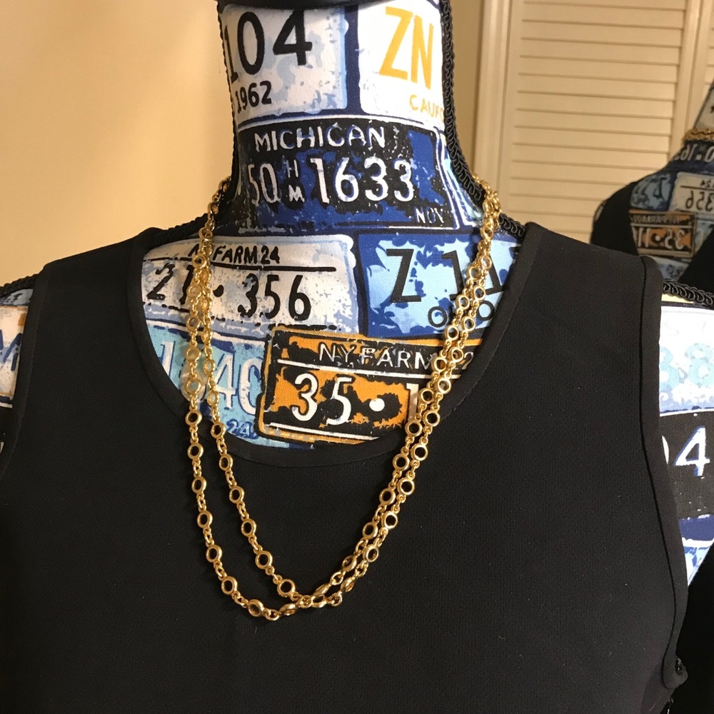 Wear Your Way Gold Tone Necklace